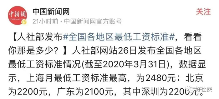 最新！全國(guó)各地最低工資排名出爐！浙江排名第六！看你拖后腿了沒